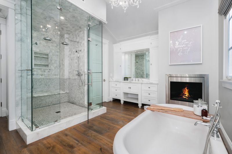 Spa-Inspired Master Bathrooms